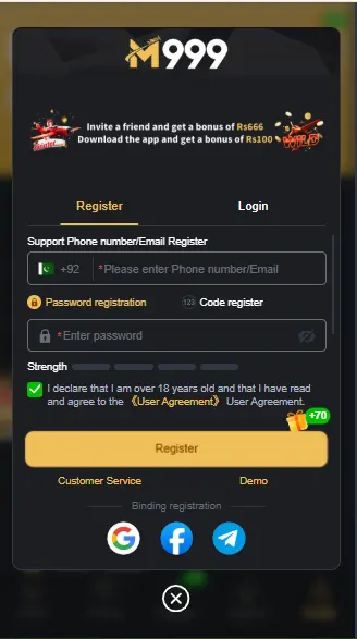 M999 Game App