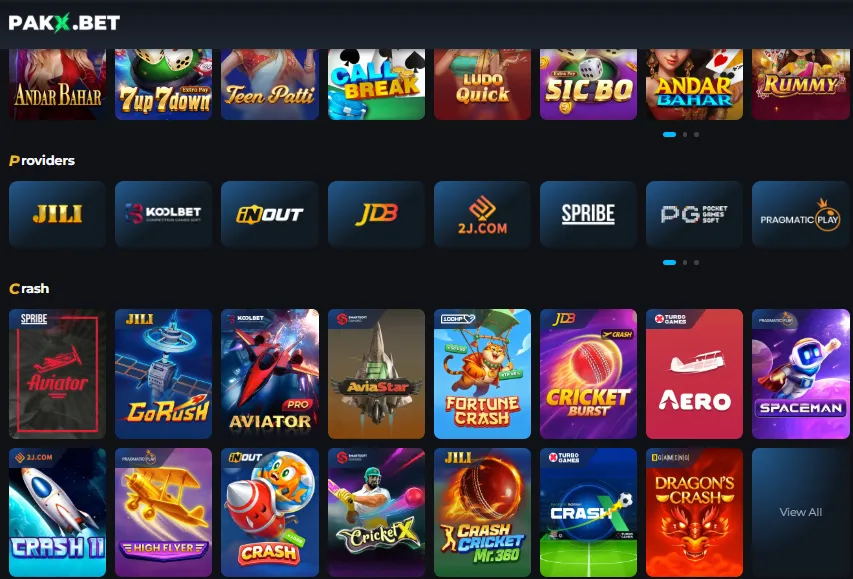 Pakx bet game 